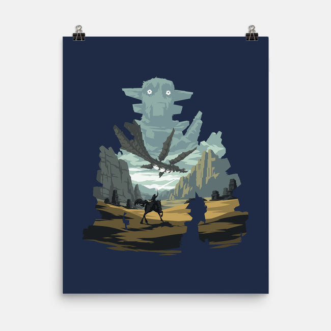 The Knight-none matte poster-PencilMonkey