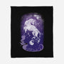 The Last Starry Sky-none fleece blanket-ChocolateRaisinFury
