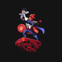 The Saiyan King-none removable cover w insert throw pillow-javiclodo