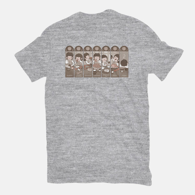 The Seven Daily Meals-youth basic tee-queenmob