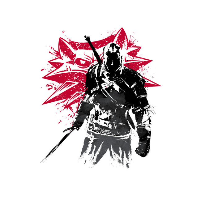 The Witcher Sumi-e-baby basic tee-DrMonekers