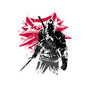 The Witcher Sumi-e-none polyester shower curtain-DrMonekers