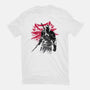 The Witcher Sumi-e-mens basic tee-DrMonekers