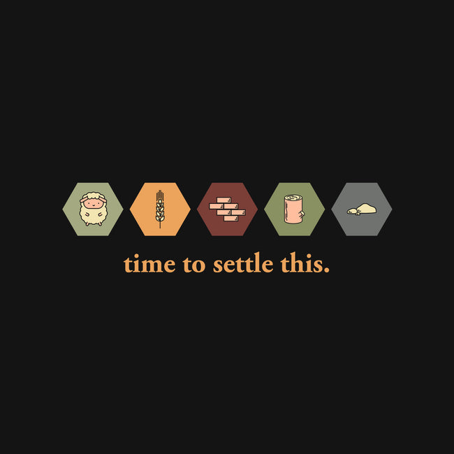 Time To Settle This-womens v-neck tee-zacrizy