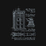 Time Travel Schematic-baby basic tee-ducfrench