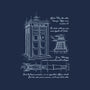 Time Travel Schematic-none matte poster-ducfrench