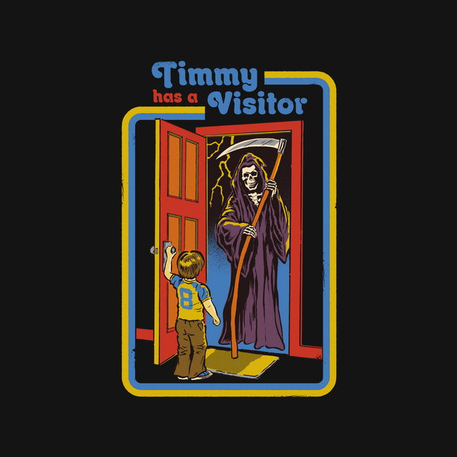 Timmy Has A Visitor-none memory foam bath mat-Steven Rhodes