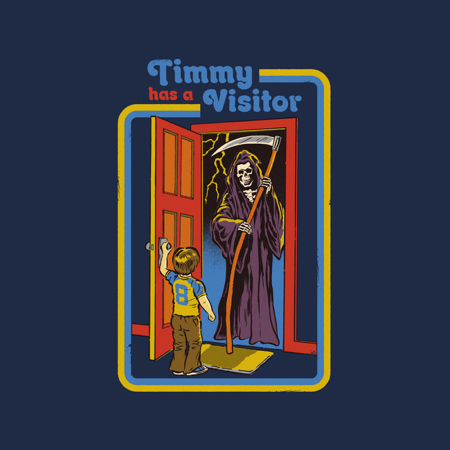 Timmy Has A Visitor-youth crew neck sweatshirt-Steven Rhodes