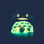 Totoro and His Umbrella-none stretched canvas-Arashi-Yuka