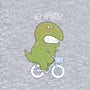 T-Rex Tries Biking-dog basic pet tank-queenmob