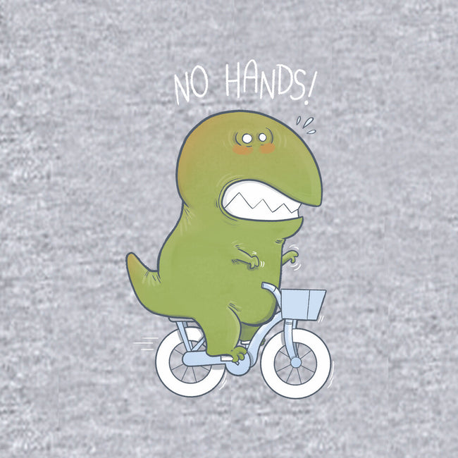 T-Rex Tries Biking-cat basic pet tank-queenmob