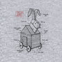 Trojan Rabbit Project-womens racerback tank-ducfrench