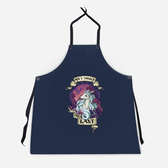Truly The Last-unisex kitchen apron-etcherSketch