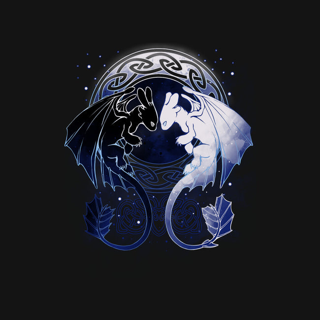 Two Dragons-none polyester shower curtain-xMorfina