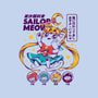Sailor Meow-none stretched canvas-ilustrata