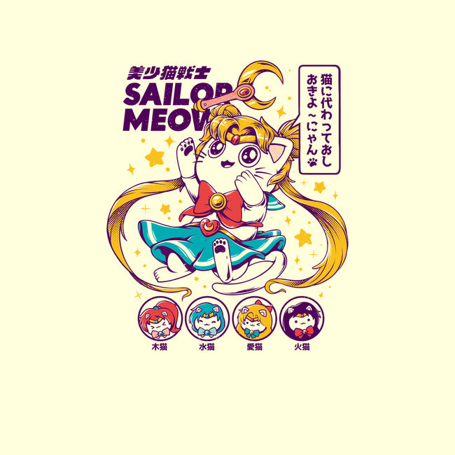 Sailor Meow-mens long sleeved tee-ilustrata