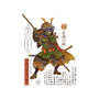 Samurai Donatello-cat basic pet tank-ChetArt