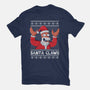 Santa Claws-unisex basic tee-NemiMakeit