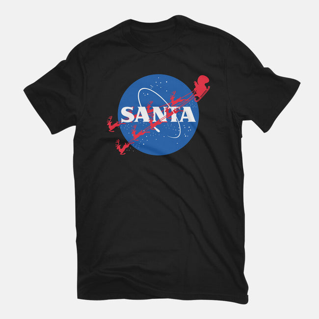 Santa's Space Agency-unisex basic tee-Boggs Nicolas