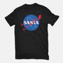 Santa's Space Agency-unisex basic tee-Boggs Nicolas