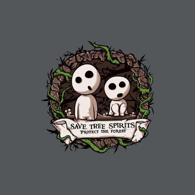 Save The Tree Spirits-womens v-neck tee-ducfrench
