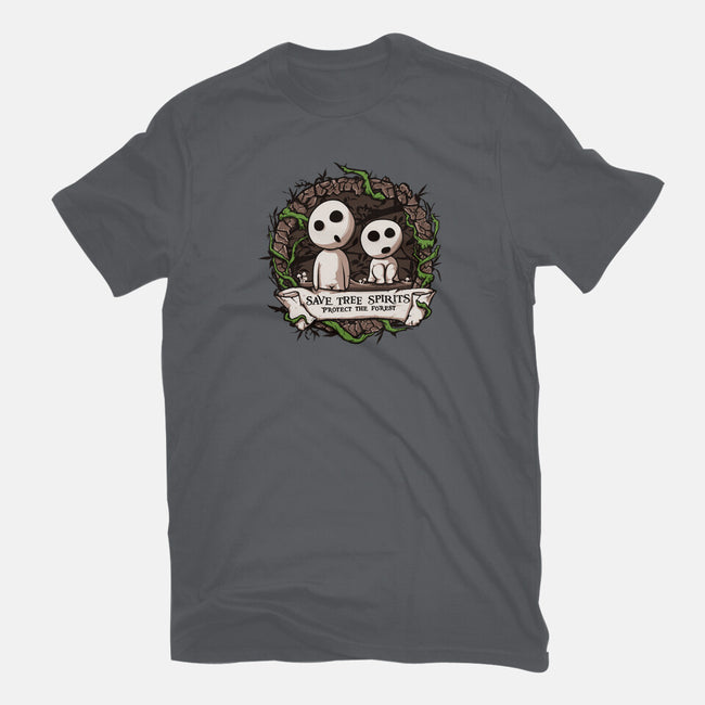 Save The Tree Spirits-unisex basic tee-ducfrench