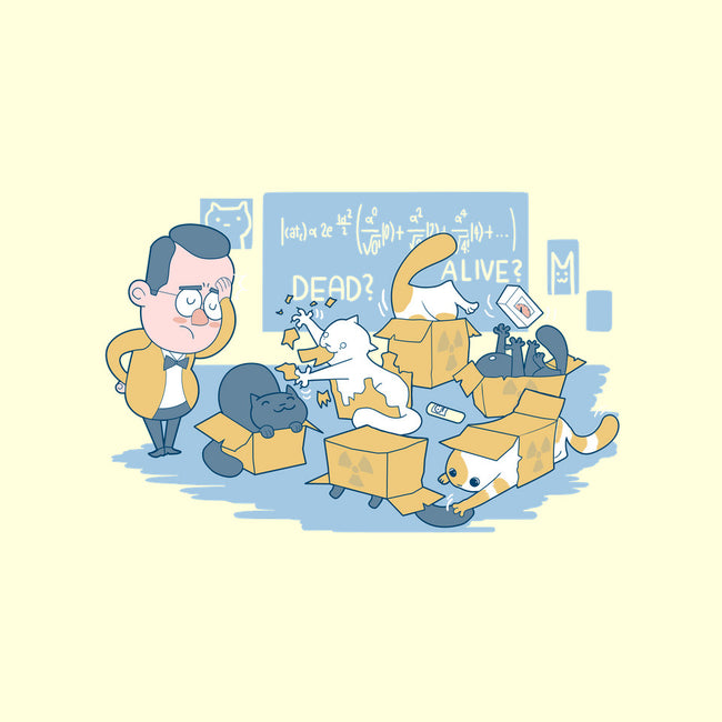 Schrodinger's Cats are Doing It Wrong-none glossy sticker-queenmob