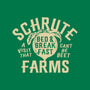 Schrute Farms-none non-removable cover w insert throw pillow-AJ Paglia