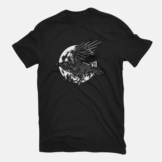 Send a Raven-unisex basic tee-Jonito
