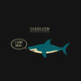 Sharkasm-none stretched canvas-Teo Zed