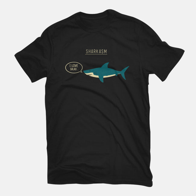 Sharkasm-unisex basic tee-Teo Zed