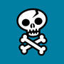 Skull and Crossbones-none adjustable tote-wotto