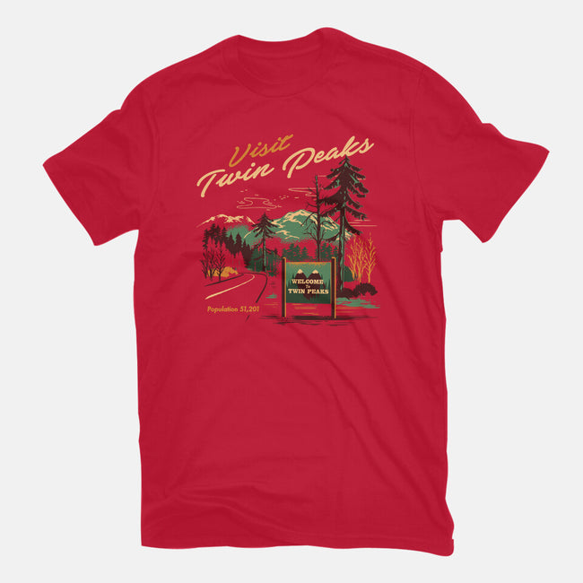 Small Town Travel-unisex basic tee-Steven Rhodes
