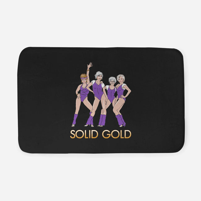 Solid Gold-none memory foam bath mat-Diana Roberts