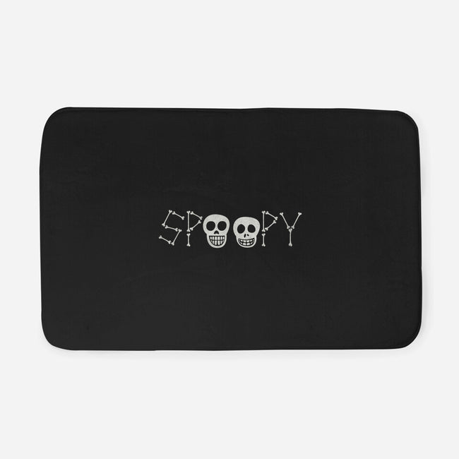 Spoopy-none memory foam bath mat-Beware_1984