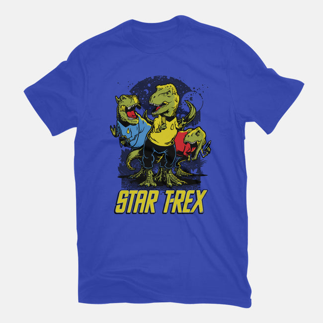 Star T-Rex-youth basic tee-Captain Ribman