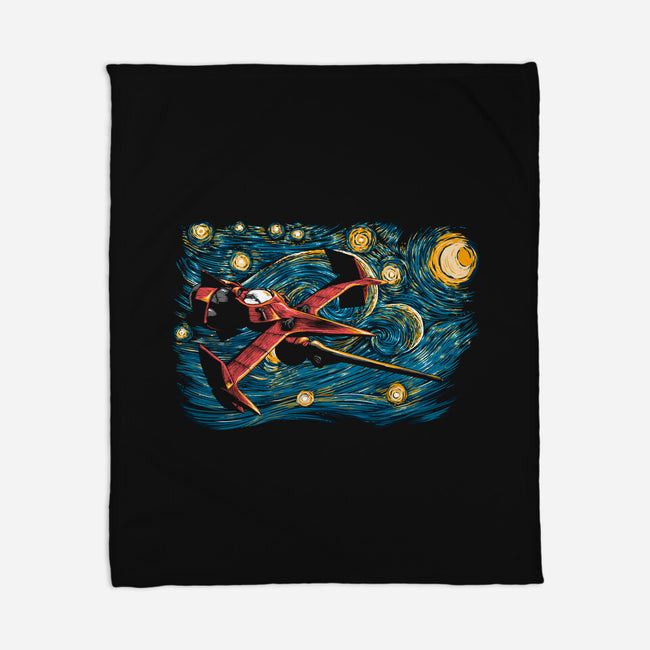 Starry Bebop-none fleece blanket-ddjvigo