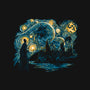 Starry Dementors-none non-removable cover w insert throw pillow-ddjvigo