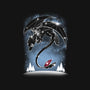 Starry Dragon Sky-none memory foam bath mat-ChocolateRaisinFury