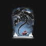Starry Dragon Sky-none stretched canvas-ChocolateRaisinFury