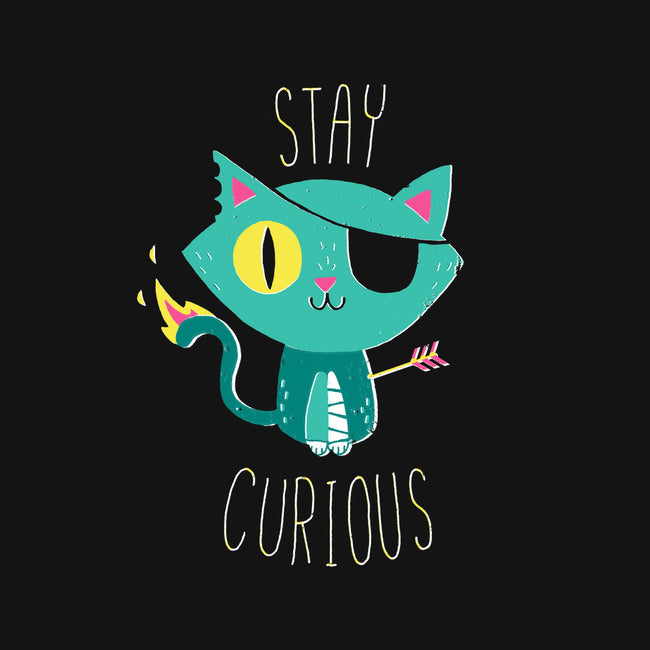 Stay Curious-none stretched canvas-DinoMike