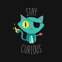 Stay Curious-none stretched canvas-DinoMike