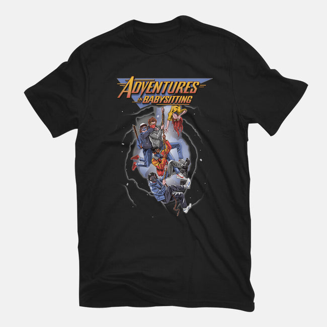 Steve's Adventure in Babysitting-unisex basic tee-jlaser