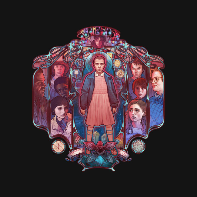 Stranger Nouveau-baby basic tee-MeganLara