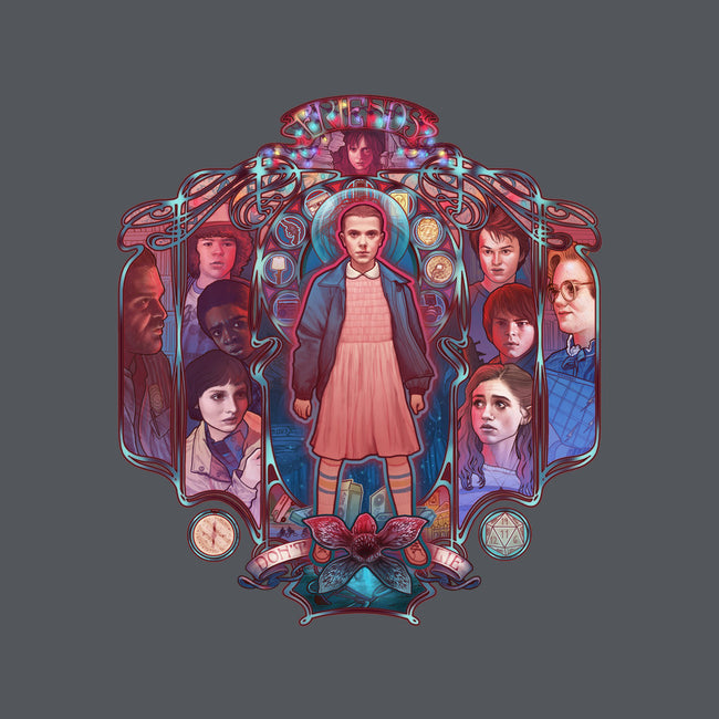 Stranger Nouveau-none stretched canvas-MeganLara