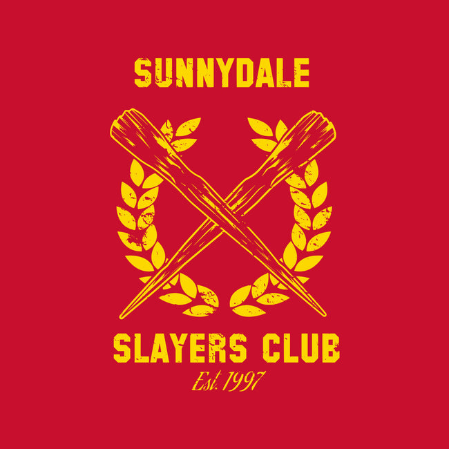 Sunnydale Slayers Club-none removable cover w insert throw pillow-stuffofkings