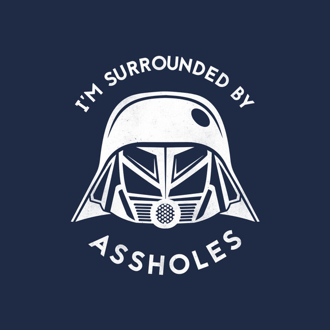 Surrounded By Assholes-unisex basic tee-JimConnolly