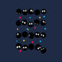 Susuwatari Stripes-none polyester shower curtain-BlancaVidal
