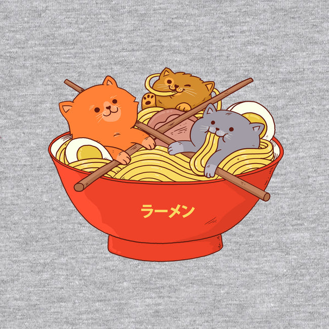 Ramen and Cats-none stretched canvas-ppmid