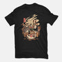 Ramen Pool Party-unisex basic tee-ilustrata